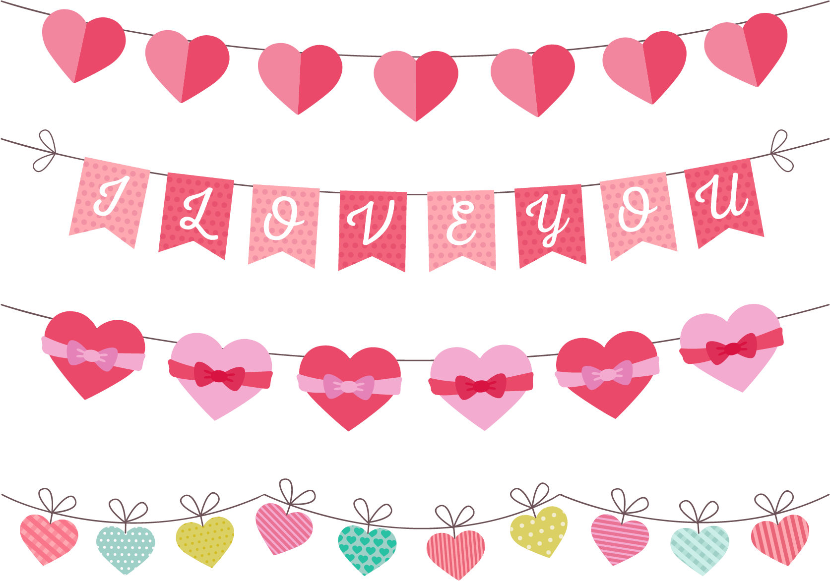 Wedding Clipart Banner - Bandeiras Dia Dos Namorados - Png Download (1806x1306), Png Download