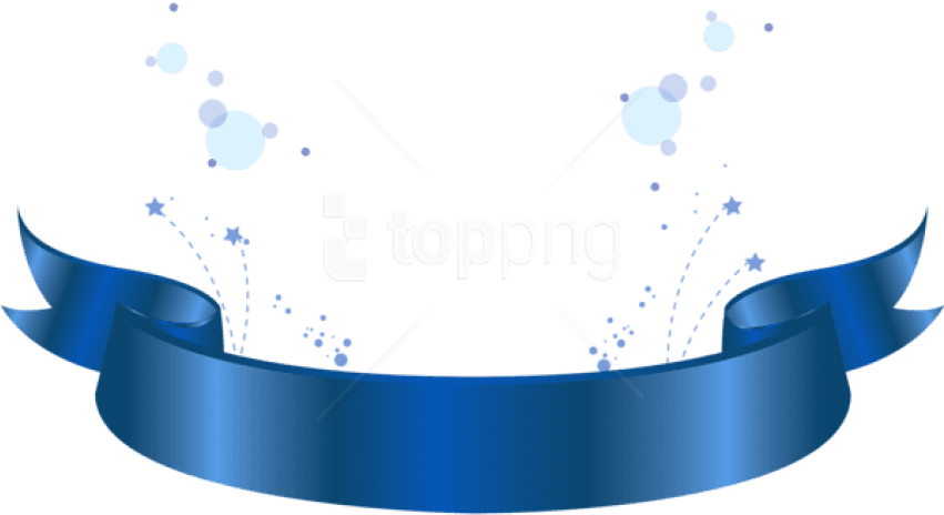 Free Png Download Blue Banner Decorative Element Clipart - Clipart Frame Png Deviantart Transparent Png (851x464), Png Download