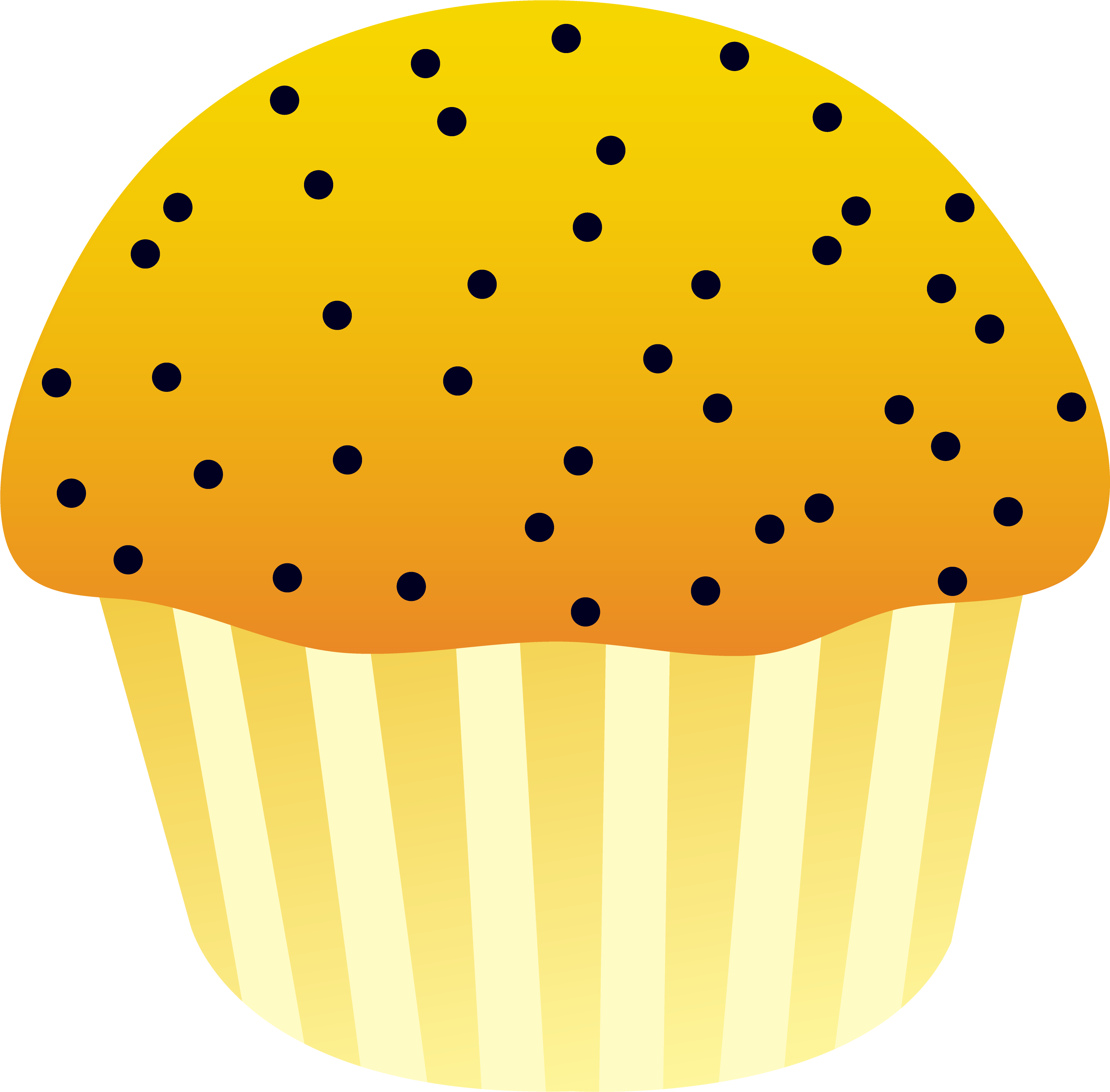 Muffins Clipart - Muffins Clip Art - Png Download (3584x3758), Png Download