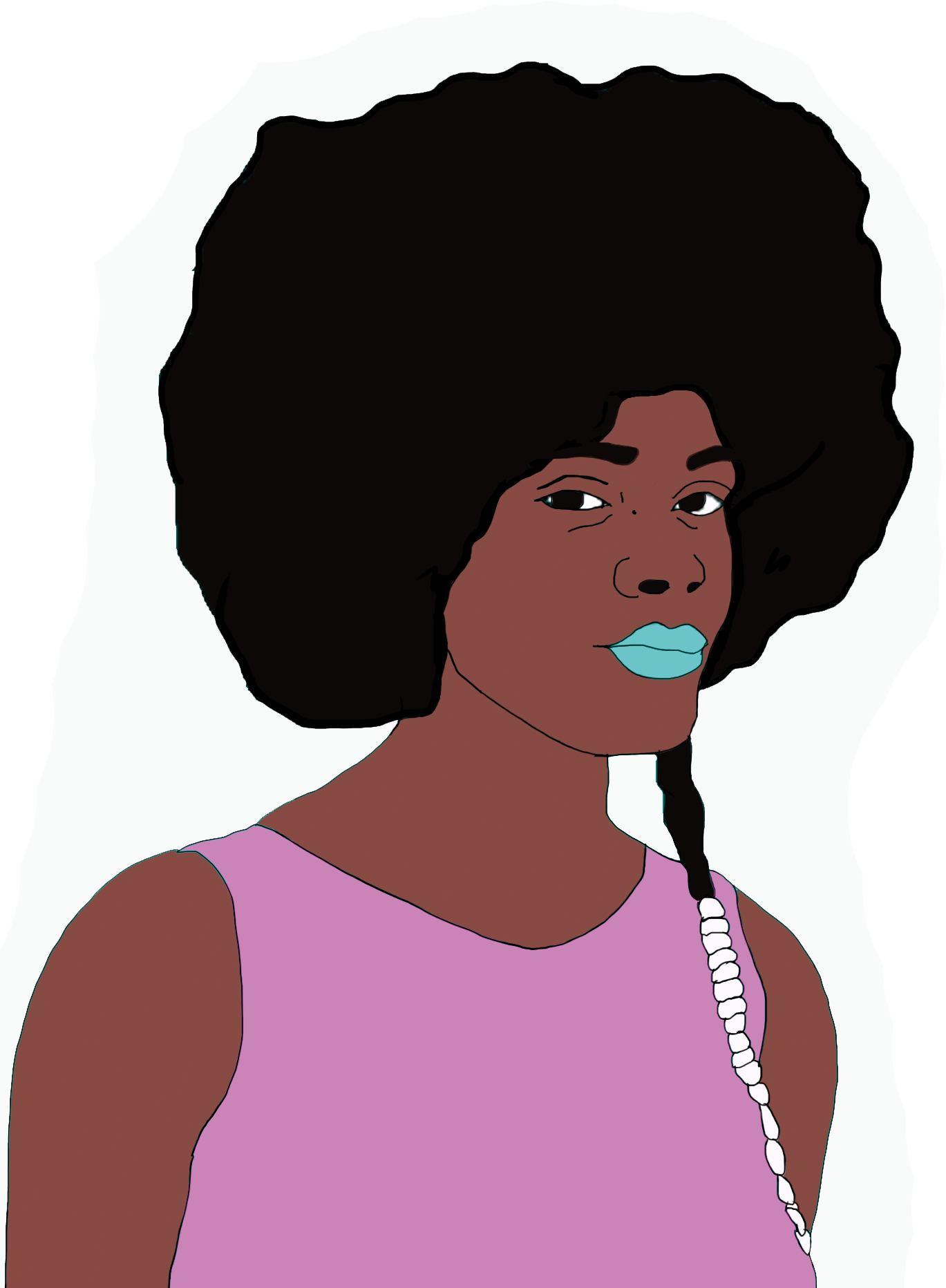 Bellhooks-cmyk - Illustration Clipart (1369x1864), Png Download