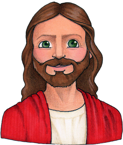 Jesus Lds Primary Clip Art - Jesus Susan Fitch - Png Download (496x620), Png Download