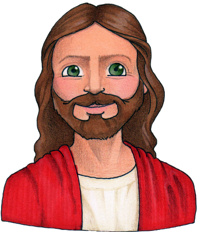 Jesus Lds Primary Clip Art - Jesus Susan Fitch - Png Download - Large ...