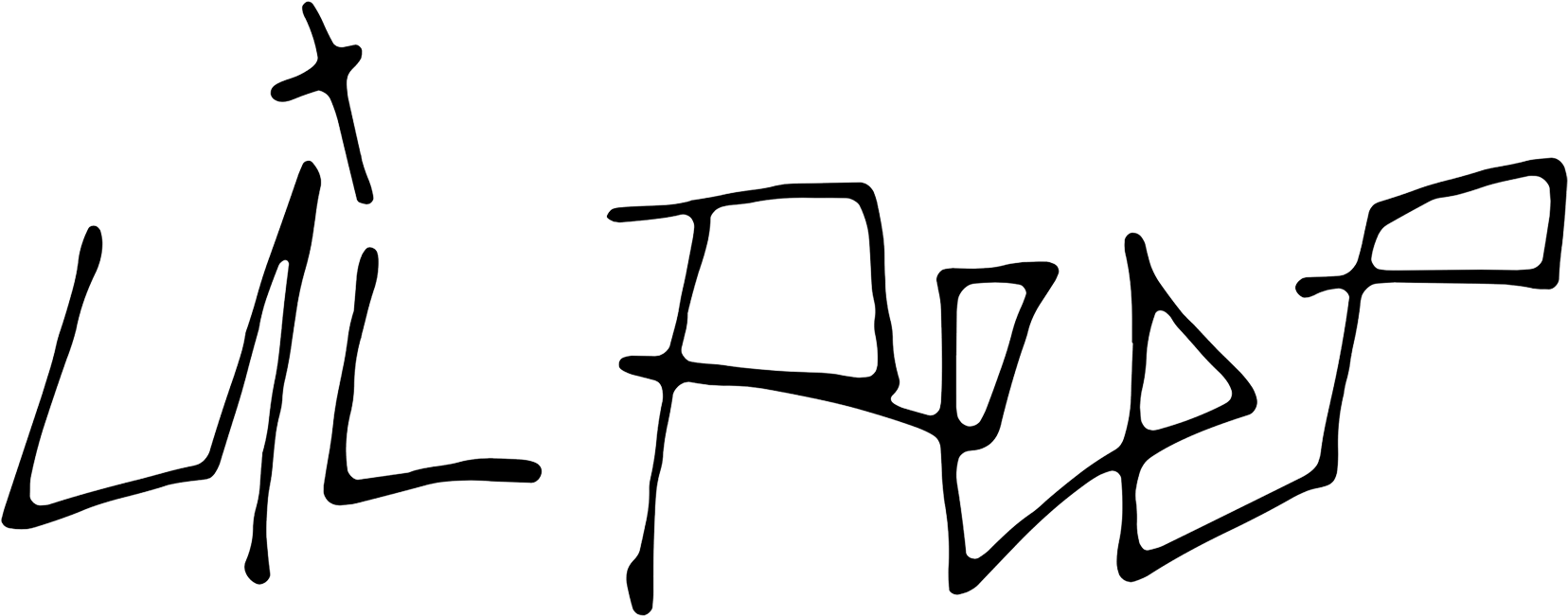 Lil Peep Logo Png Clipart (1800x809), Png Download