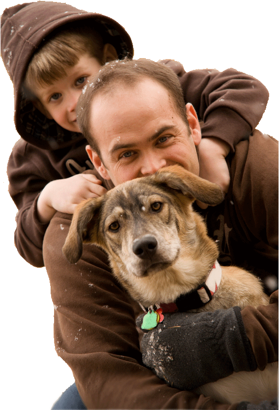 If You're Looking For The Perfect Gift For A Pet-loving - Fathers Day Dog Png Clipart (578x838), Png Download