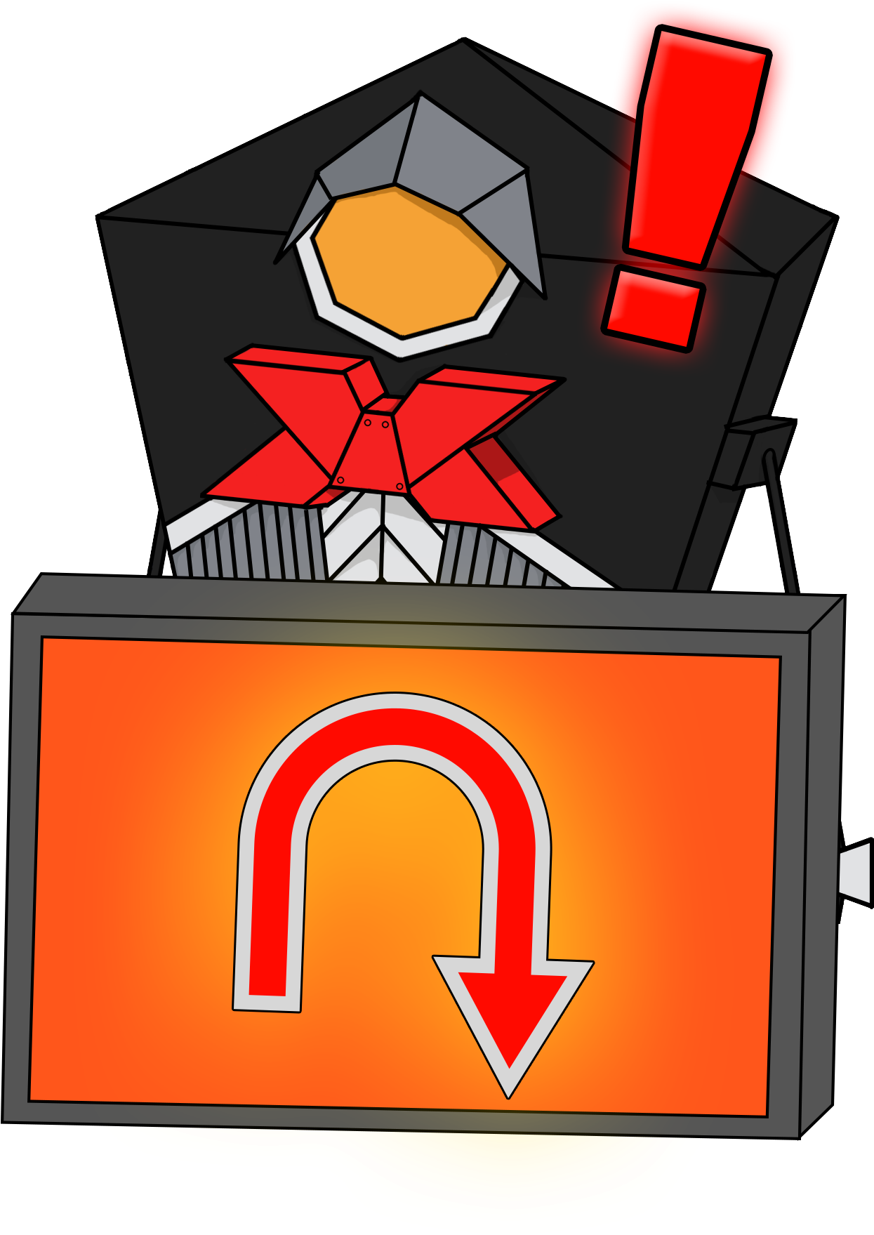 Our Adorable In Game Robot Mascot With Tuxedo And Bow Clipart (1245x1759), Png Download