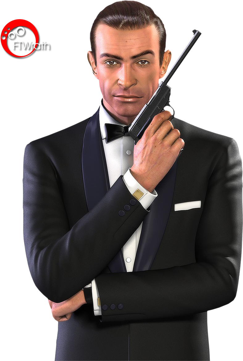 Download James Bond Png Transparent Image For Designing - James Bond Clipart (1000x1200), Png Download