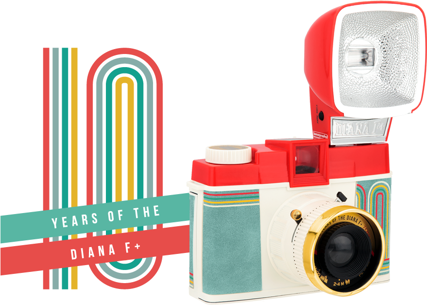 A Loving Lomography Homage To The Cult 1960's Medium - Lomography Diana F+ Clipart (900x686), Png Download