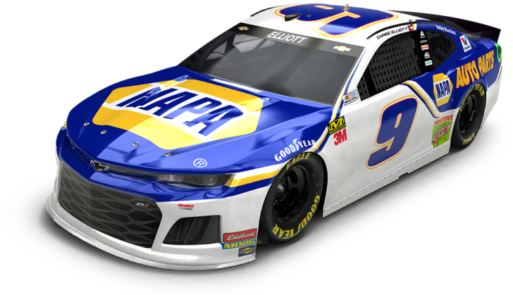 The Car - Alex Bowman 2019 Car Clipart (760x450), Png Download