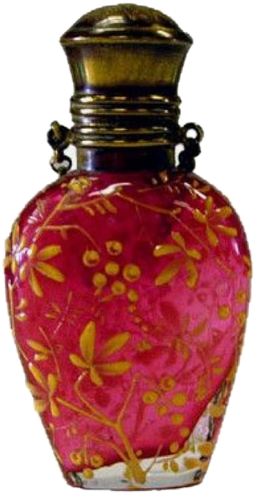 #bottle #glass #aesthetic #png #oriental #freetoedit - Perfume Clipart (366x712), Png Download