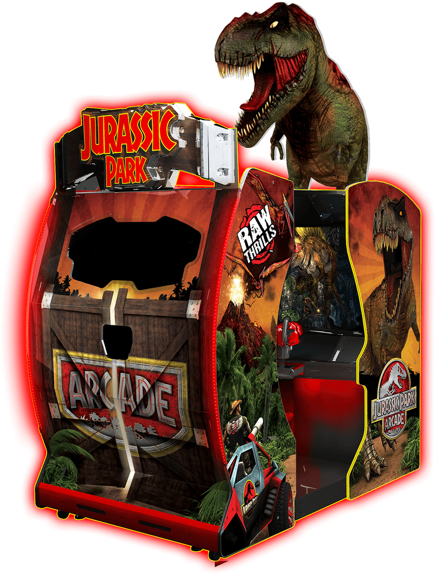 Jurassic Park Arcade - Jurassic Park Arcade Game Clipart (1200x1280), Png Download