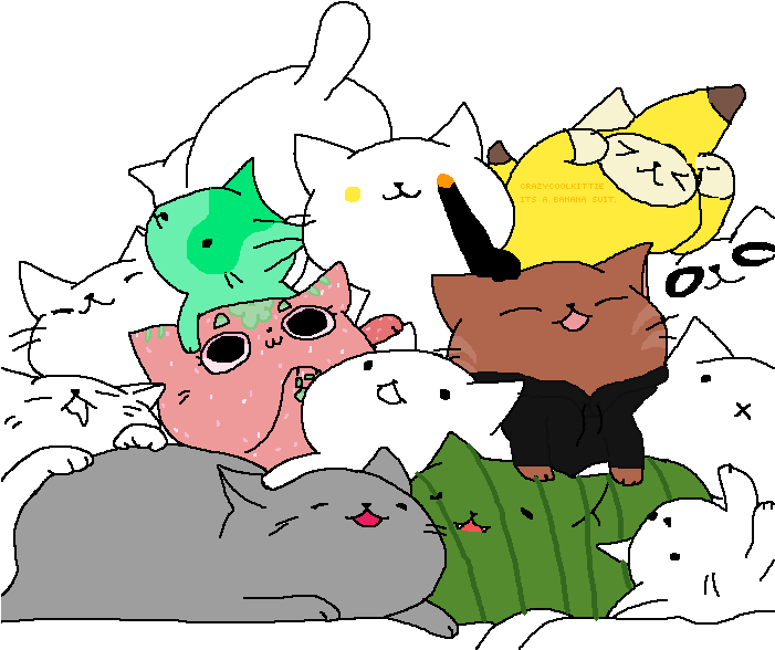 Cat Clipart (700x600), Png Download