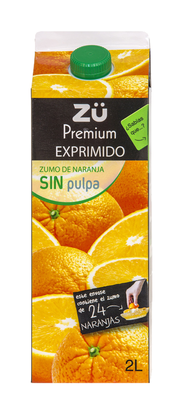 Orange Juice Without Pulp - Valencia Orange Clipart (450x850), Png Download