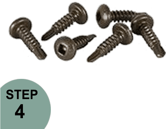 Regal Rail Ceramic Screws - Bronze Clipart (600x600), Png Download