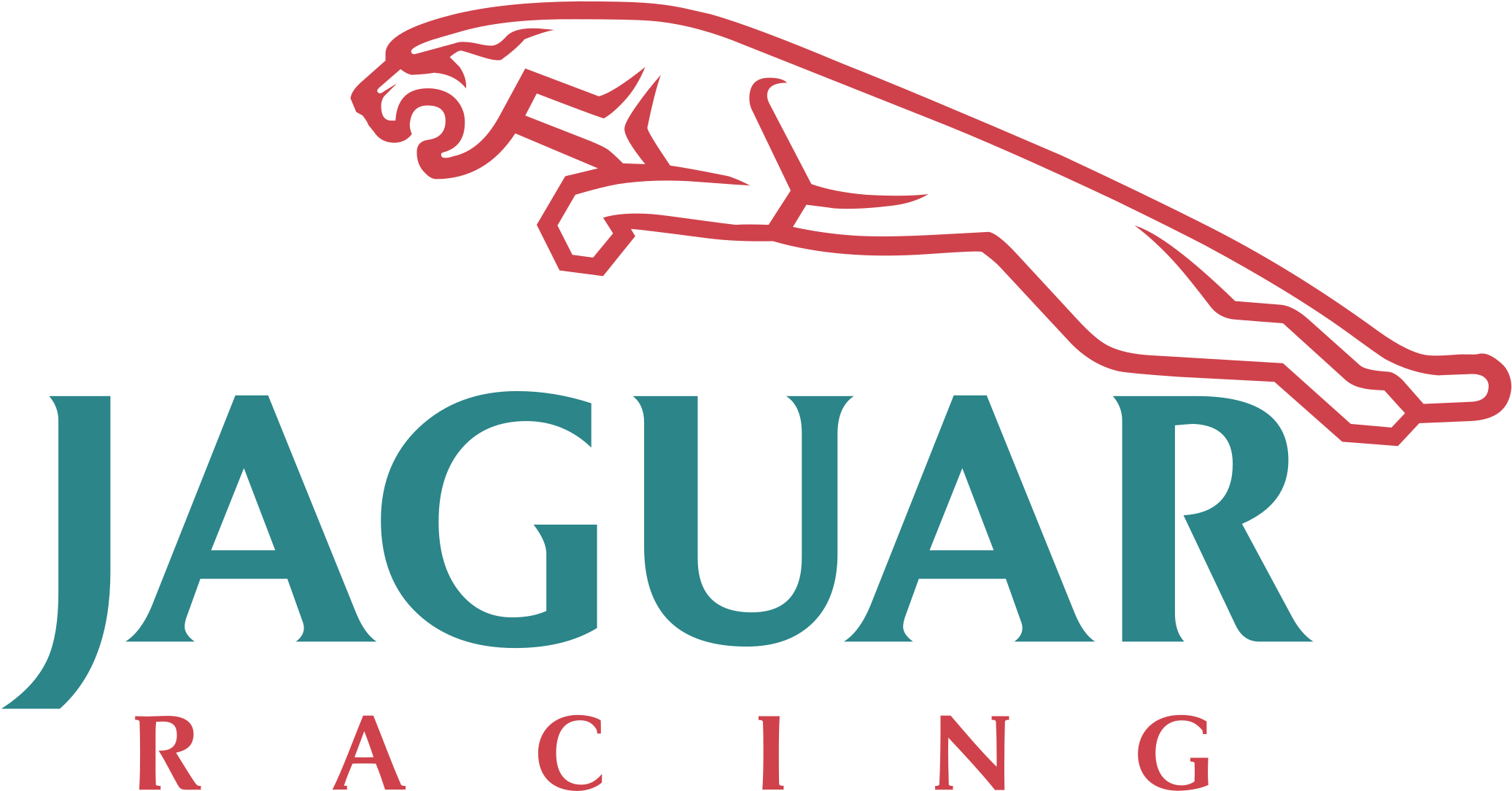 Jaguar Racing Logo Png Transparent - Vector Jaguar Logo Png Clipart (2400x2400), Png Download
