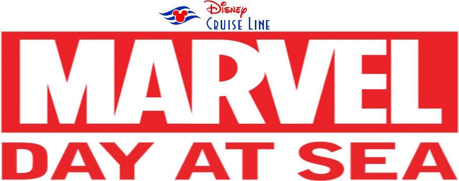 Disney Cruise Logo Png - Marvel Day At Sea Logo Clipart (1140x417), Png Download