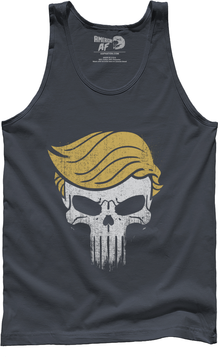 Skull Trump Punisher American Af Shirt - Trump Punisher Clipart (1200x1200), Png Download