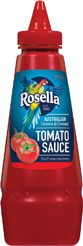 Rosella Tomato Sauce 500ml Clipart (690x1052), Png Download