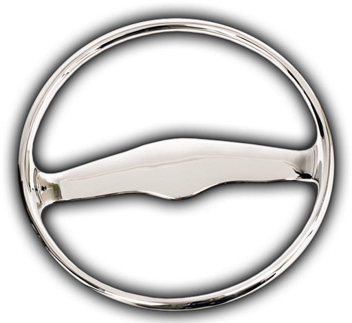 Release Marine Steering Wheel 16" Tapered 3/4" - Emblem Clipart (610x520), Png Download