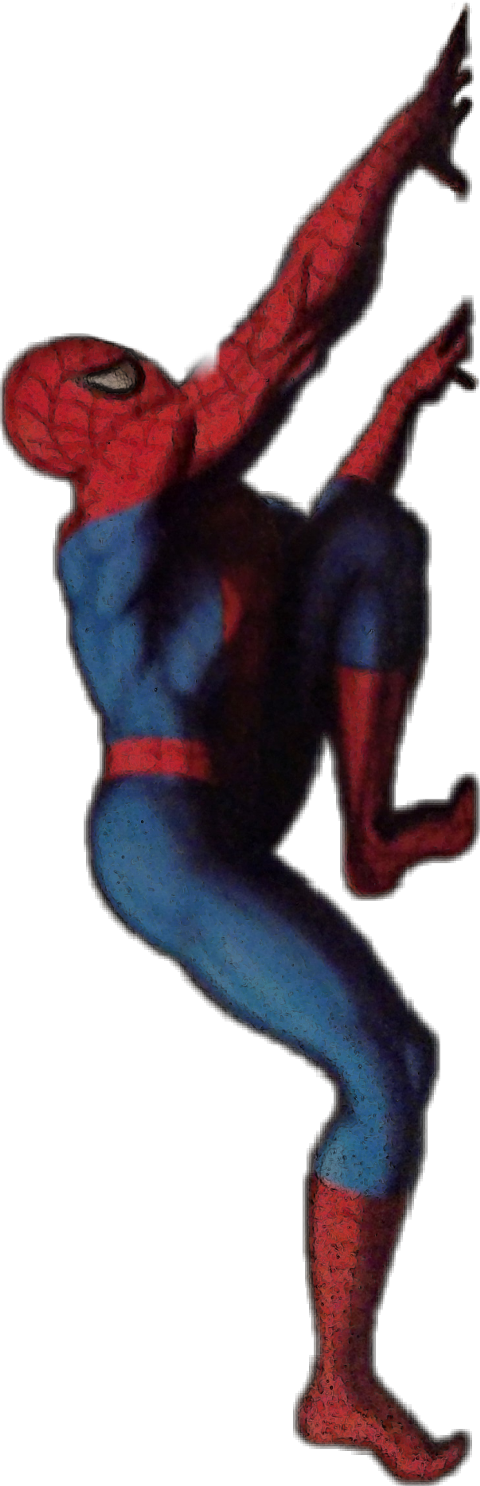 Spider-man Clipart (480x1486), Png Download