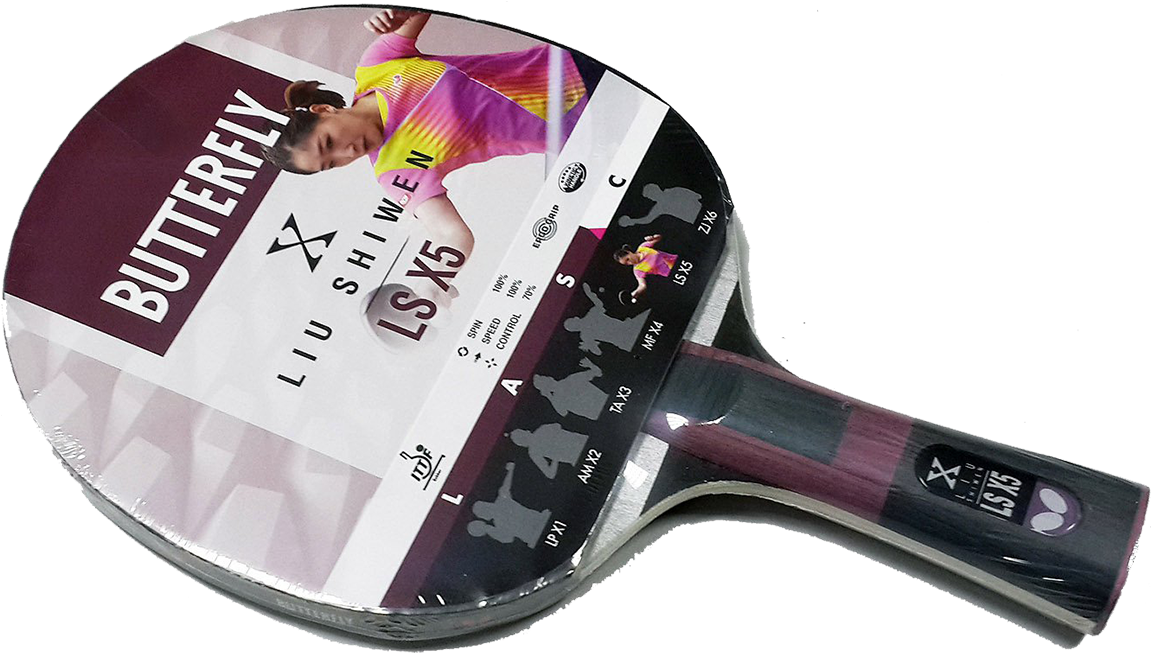 Butterfly Liu Shiwen Lsx5 - Paddle Tennis Clipart (1151x653), Png Download