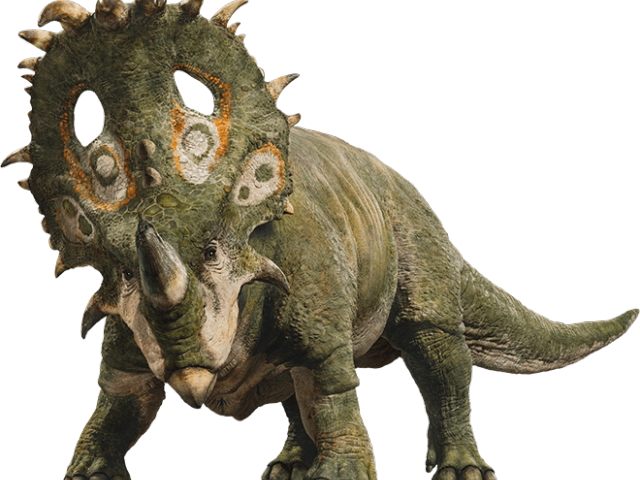 Dinosaurs Clipart Jurassic Park Dinosaur - Jurassic World Fallen Kingdom Triceratops - Png Download (640x480), Png Download