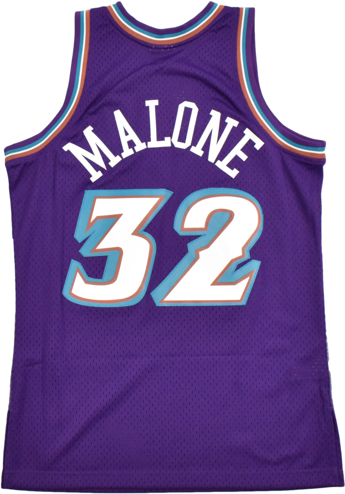 Karl Malone Png - Utah Jazz Karl Malone Jersey Clipart (747x1024), Png Download