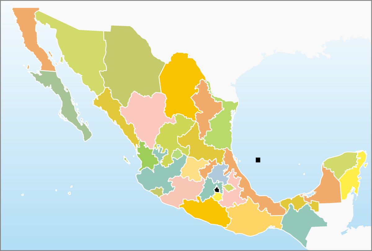 Mexican States Clipart (920x620), Png Download