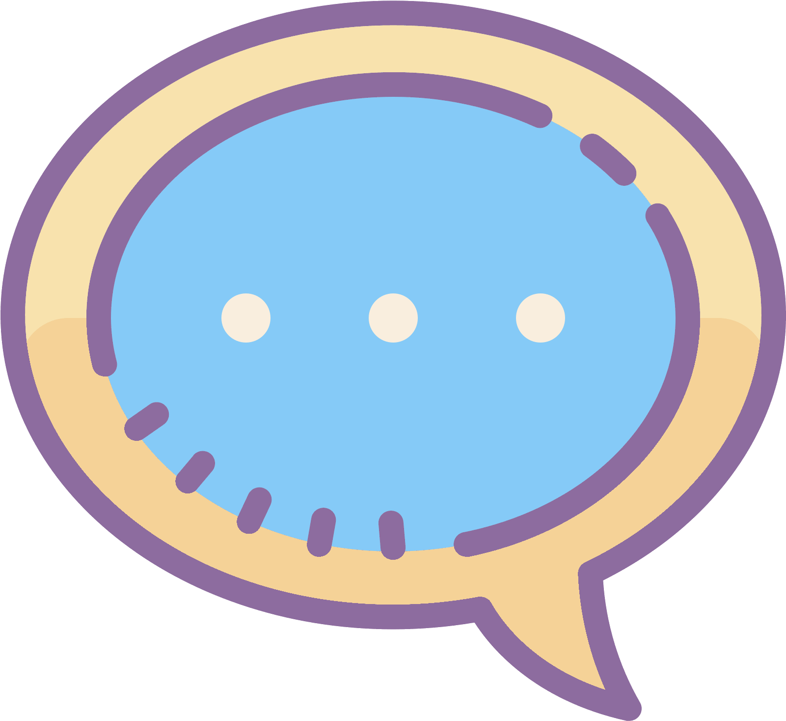 Hello Svg Speach Bubble - Quote Icon Clipart (1600x1600), Png Download