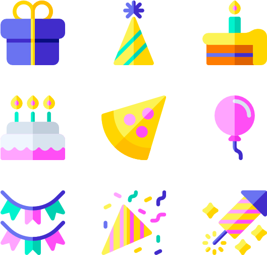 Gift Icons Free Birthday Clipart (600x564), Png Download
