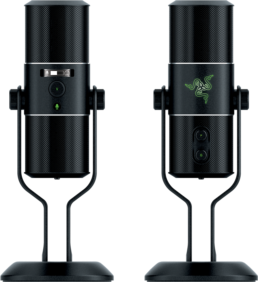 Blue Yeti Microphone Png - Razer Seiren Microphone Ask Us For Discount Clipart (907x992), Png Download