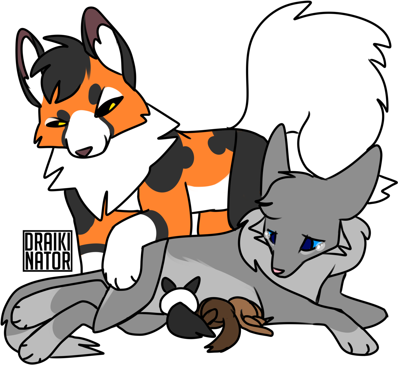 Au Where Mapleshade Appears To Smoke After She Has - Mapleshade And Kits Clipart (1270x1165), Png Download