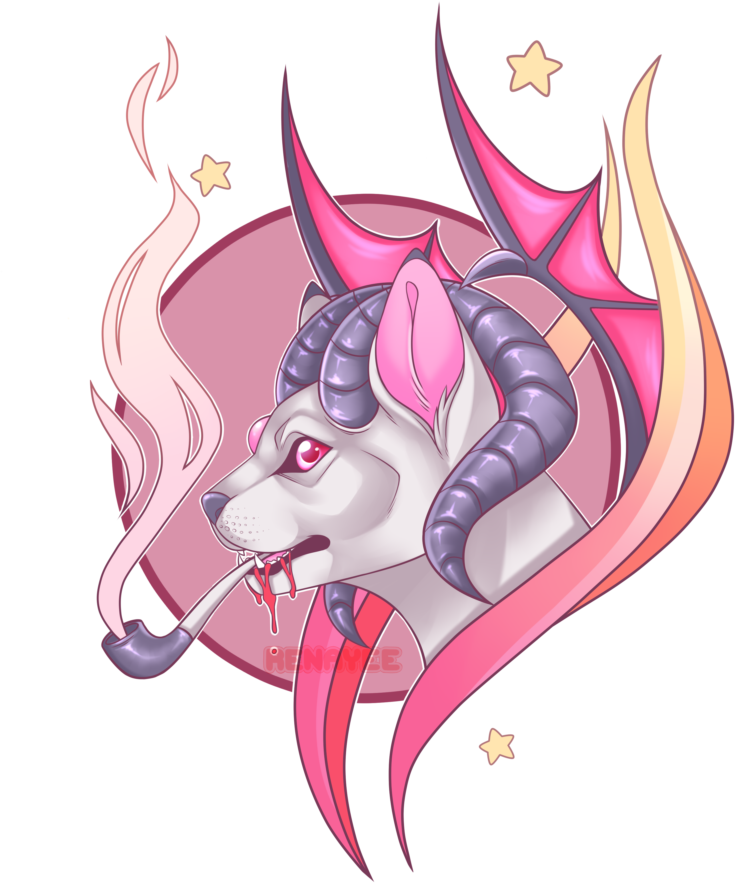 Smoke In The Skies - Cartoon Clipart (2898x3453), Png Download