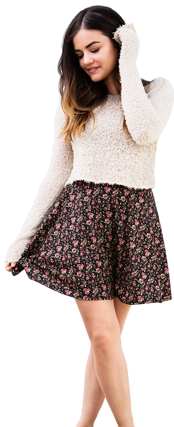 Lucy Hale, Halle, Wattpad, Book, Books - Hollister Photoshoot Clipart (575x1409), Png Download