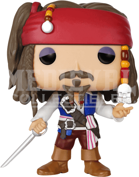 Funko Pop Captain Jack Sparrow Clipart (616x616), Png Download