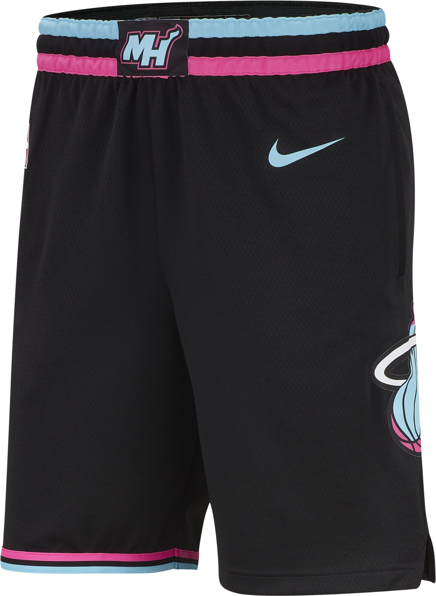 Nike Nba Miami Heat Swingman Shorts - Miami Heat Jersey Short Clipart (2000x2000), Png Download
