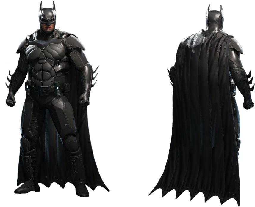 Injustice 2 Batman Batsuit , Png Download - Batsuit Batman Injustice 2 Clipart (857x697), Png Download