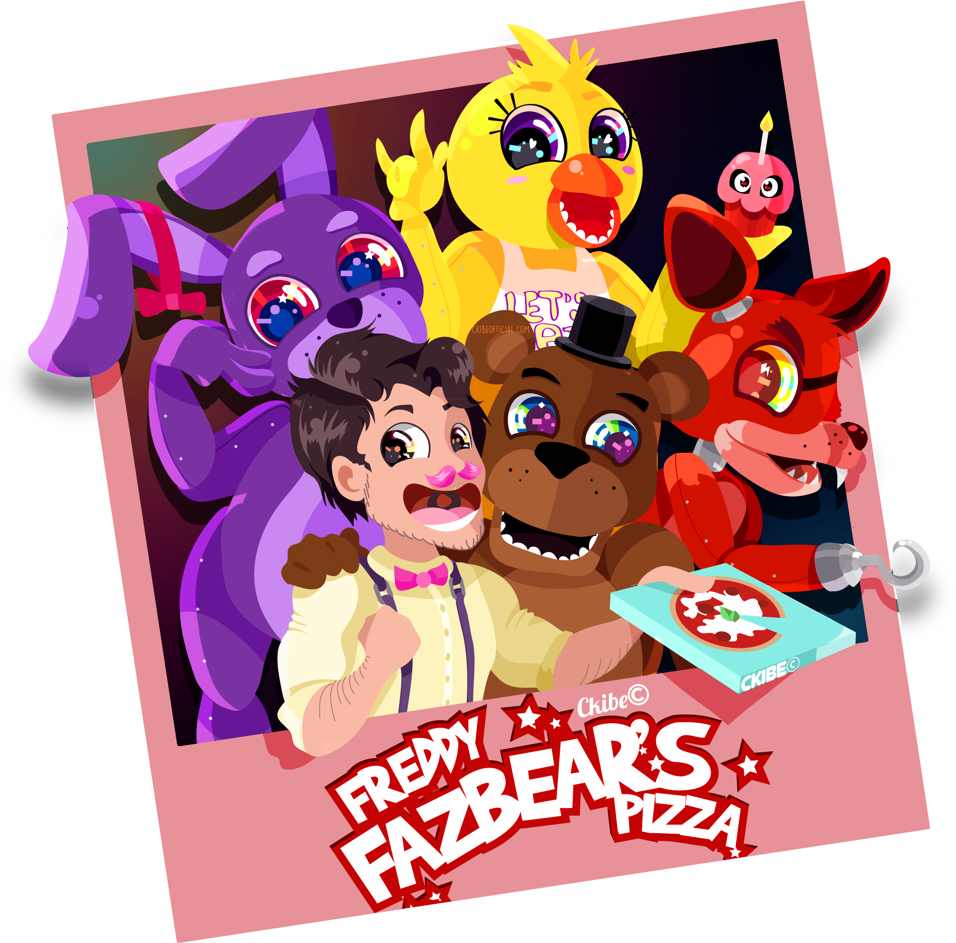 Fnaf My Day At The New Freddy Fazbears Pizza , Png - Cartoon Clipart (1941x1914), Png Download