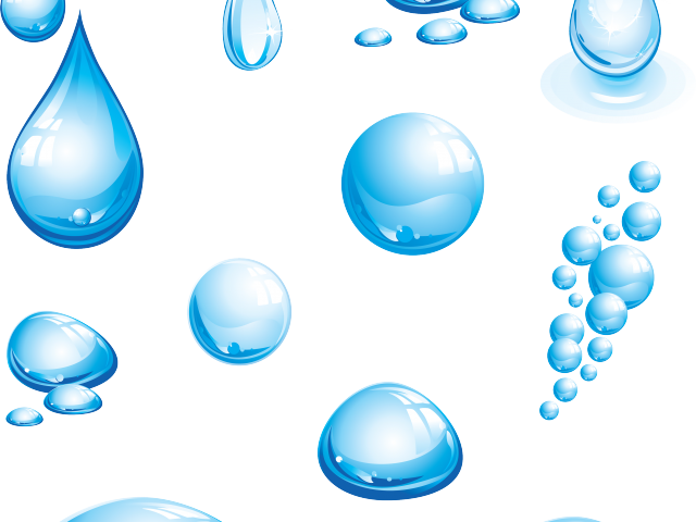 Water Blister Clipart Png Format - Png Image Of Water Drop Transparent Png (640x480), Png Download