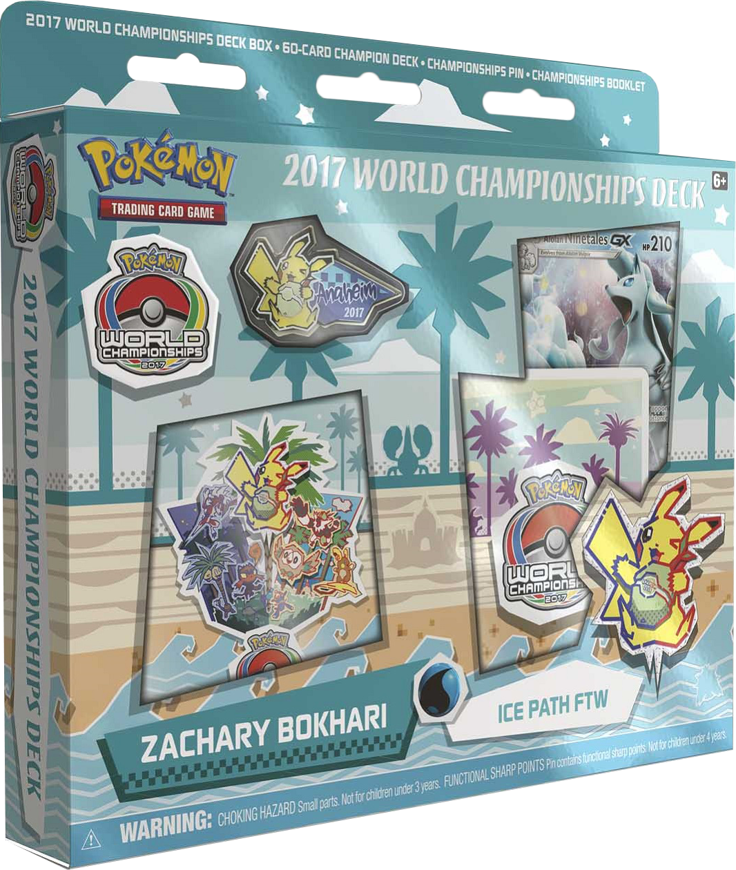Pokemon - 2017 World Championship Pokemon Decks Clipart (1066x1260), Png Download