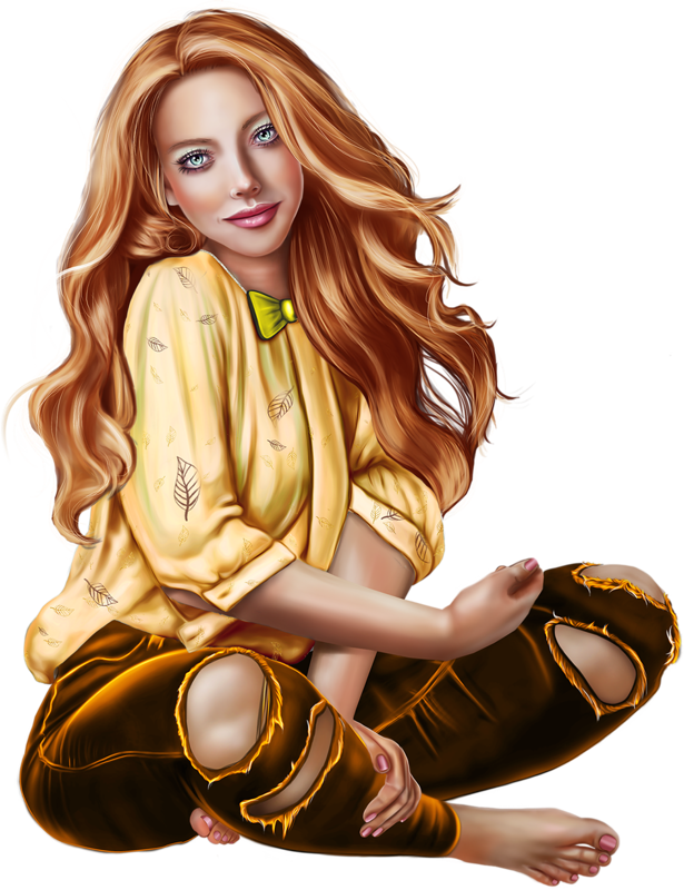 Glam Girl, Girly Girl, Girls Clips, 3d Girl, 3d Artist, - Girl 3d - Png Download (615x800), Png Download