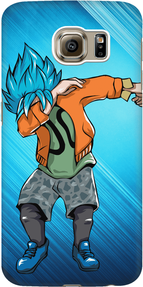 Goku Ssj God Blue Dab Dance Android Phone - Goku Clipart (1024x1024), Png Download
