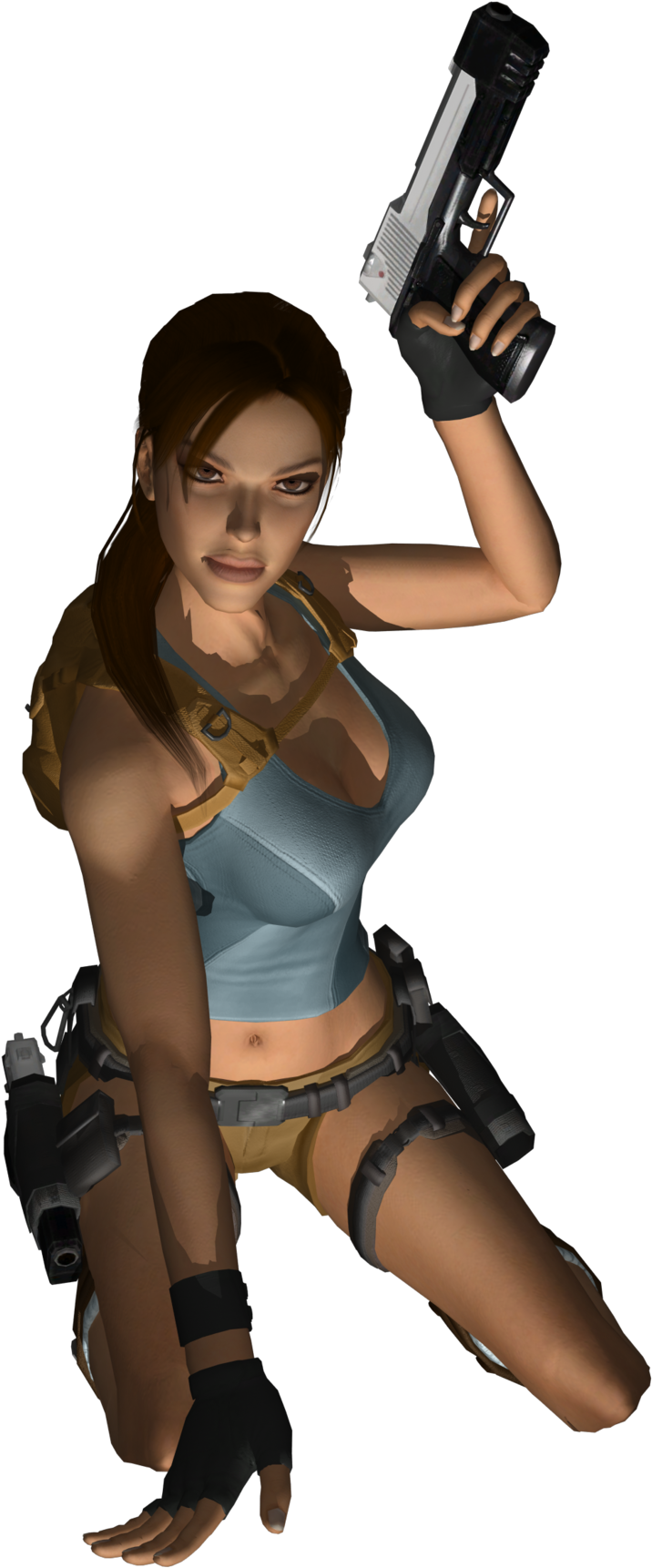Lara Croft Png Art Clipart (981x1779), Png Download
