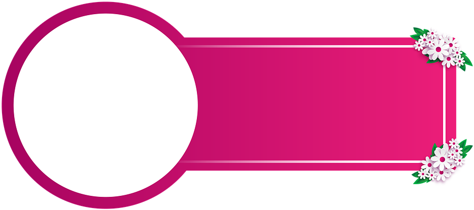 Banner Frame Png - Pink Price Tag Png Clipart (960x456), Png Download