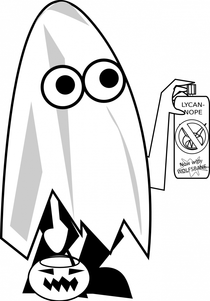 Halloween ~ Halloween Clipart Png Clipartxtrasntage - Halloween Frame Clipart Black And White Transparent Png (728x1040), Png Download