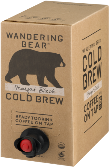 Wandering Bear Coffee Clipart (600x600), Png Download