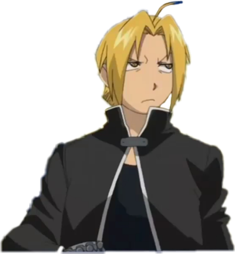 Edwardelric Sticker - Cartoon Clipart (775x839), Png Download