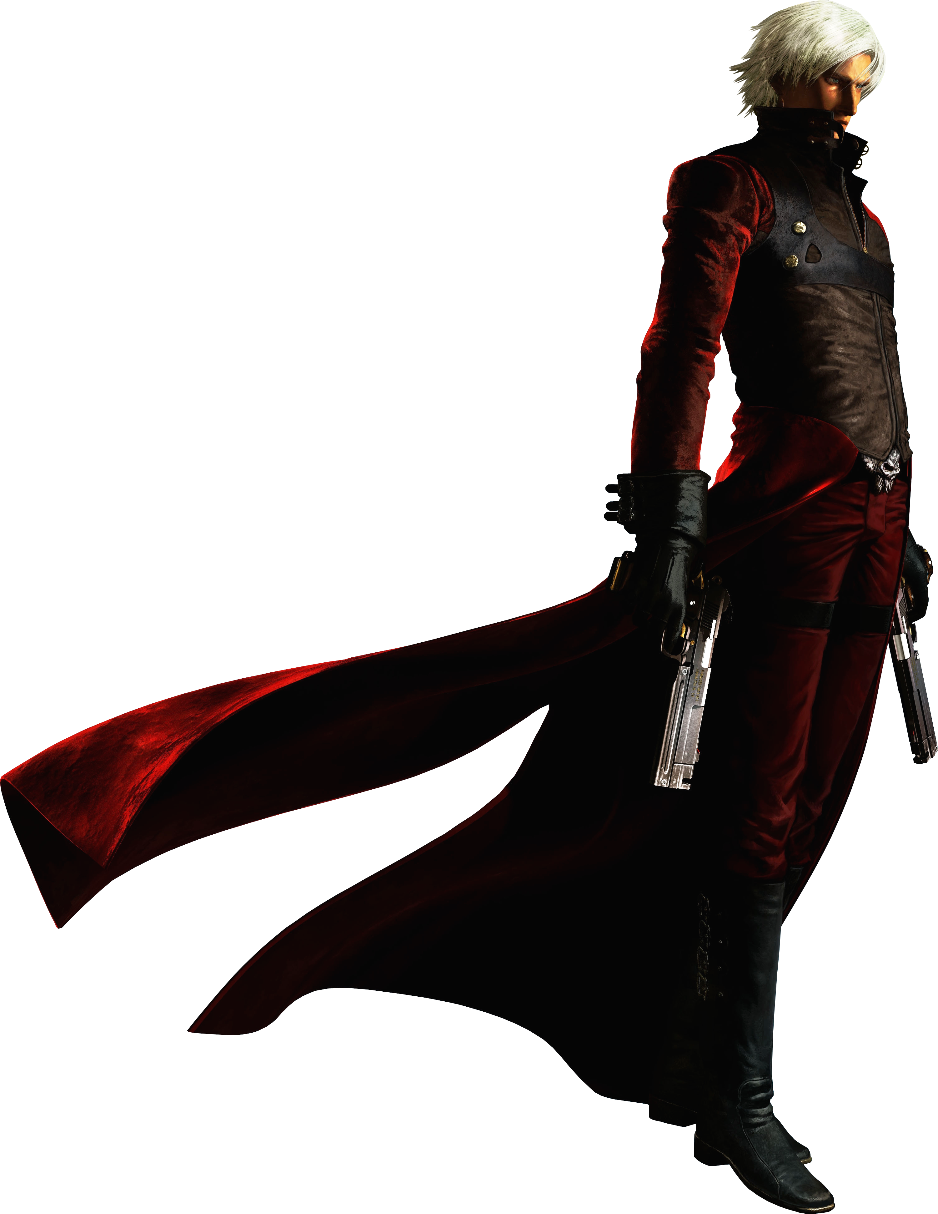 Devil May Cry 1 Png - Devil May Cry 2 Dante Outfit Clipart (3001x3882), Png Download
