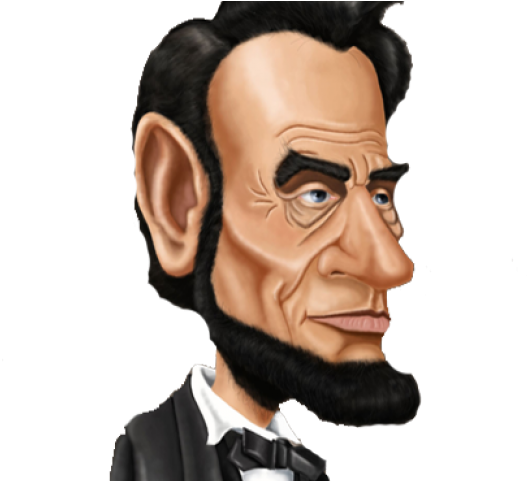 Lincoln Clipart Abraham Lincoln - Cartoon Abraham Lincoln Png Transparent Png (640x480), Png Download