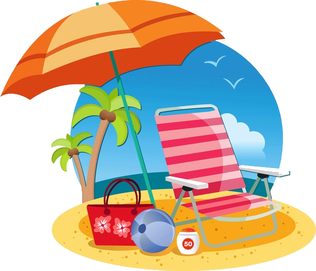 Beach Png - Beach Clipart Png Transparent Png (650x558), Png Download