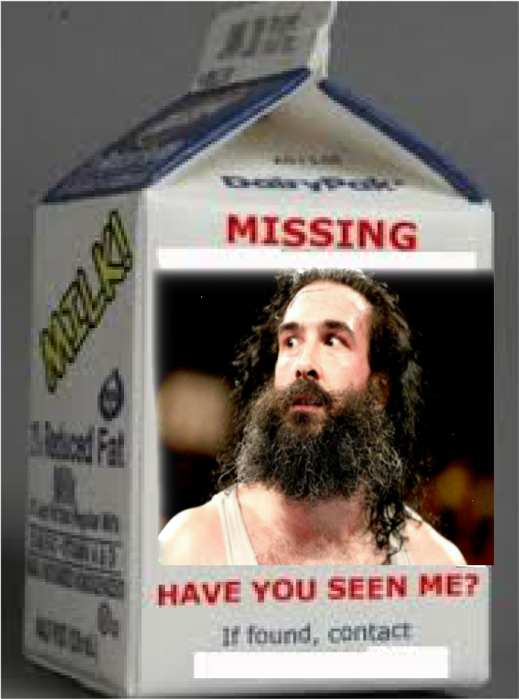 Why Does Vince Mcmahon Hate Beards - Back Of Milk Carton Missing Clipart (883x1509), Png Download